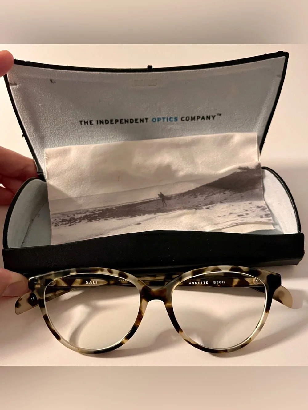 SALT. Annette Tortoise Prescription Eyeglasses Frames